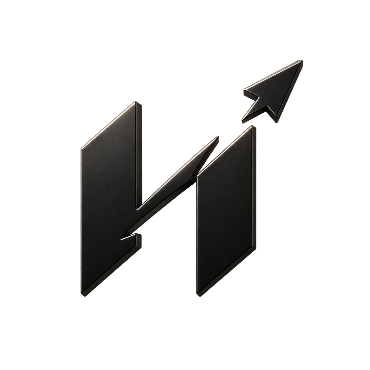 HITMARK sculpted in satin onyx
